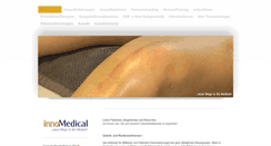 Desktop Screenshot of innomedical.de
