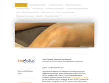 Tablet Screenshot of innomedical.de